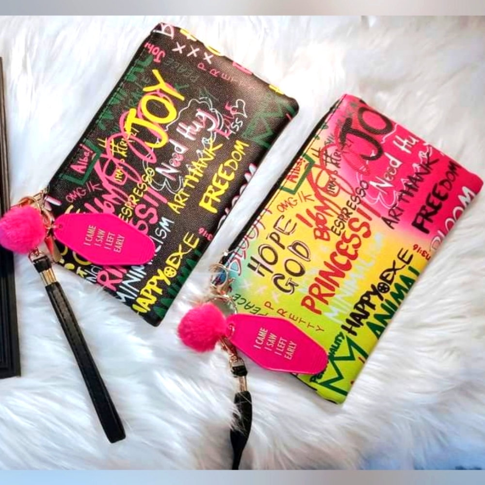 Brand New Clutch wrist purse